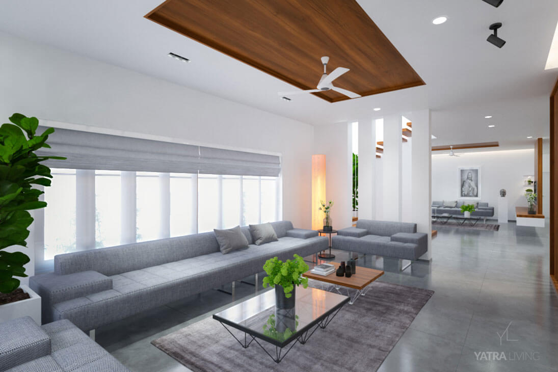 Modern Living Room Design;Living ceiling Design110.jpg